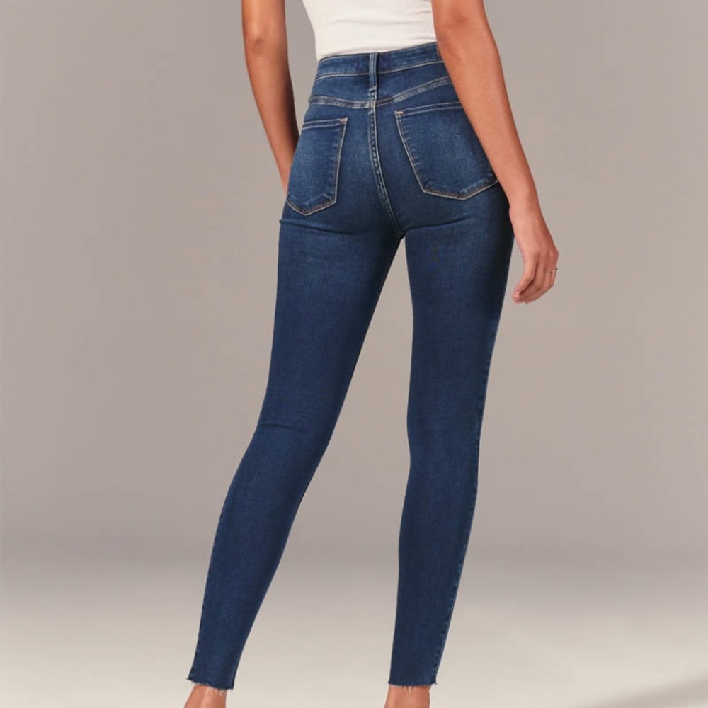 NWT Abercrombie & Fitch High Rise Jean Leggings 27